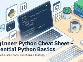 Beginner Python Cheat Sheet PDF