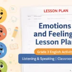 Emotions and Feelings Lesson Plan for Grade 3