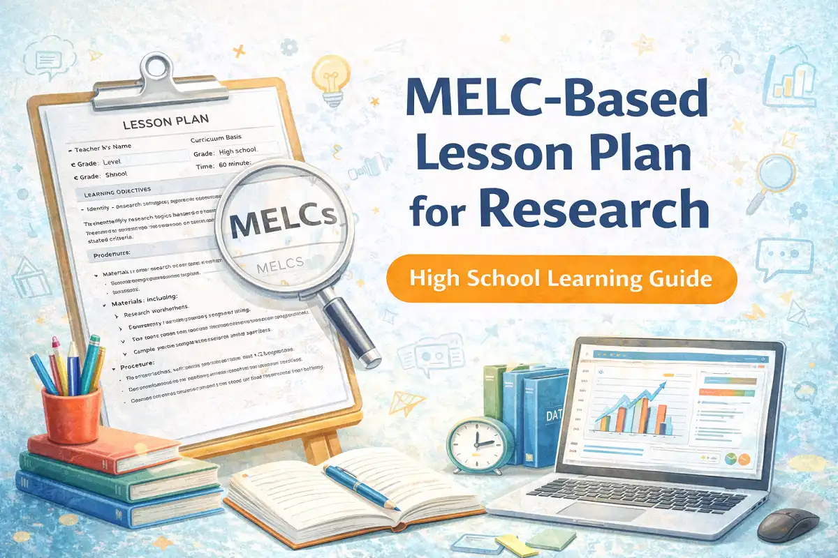 MELC-Based Lesson Plan for Research