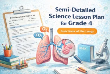 Semi-Detailed Science Lesson Plan for Grade 4