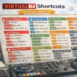 Virtual DJ Shortcuts Cheat Sheet Guide
