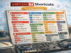 Virtual DJ Shortcuts Cheat Sheet Guide
